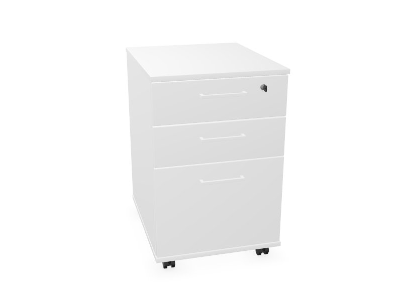 Optima Rollcontainer mit 3 Schubladen