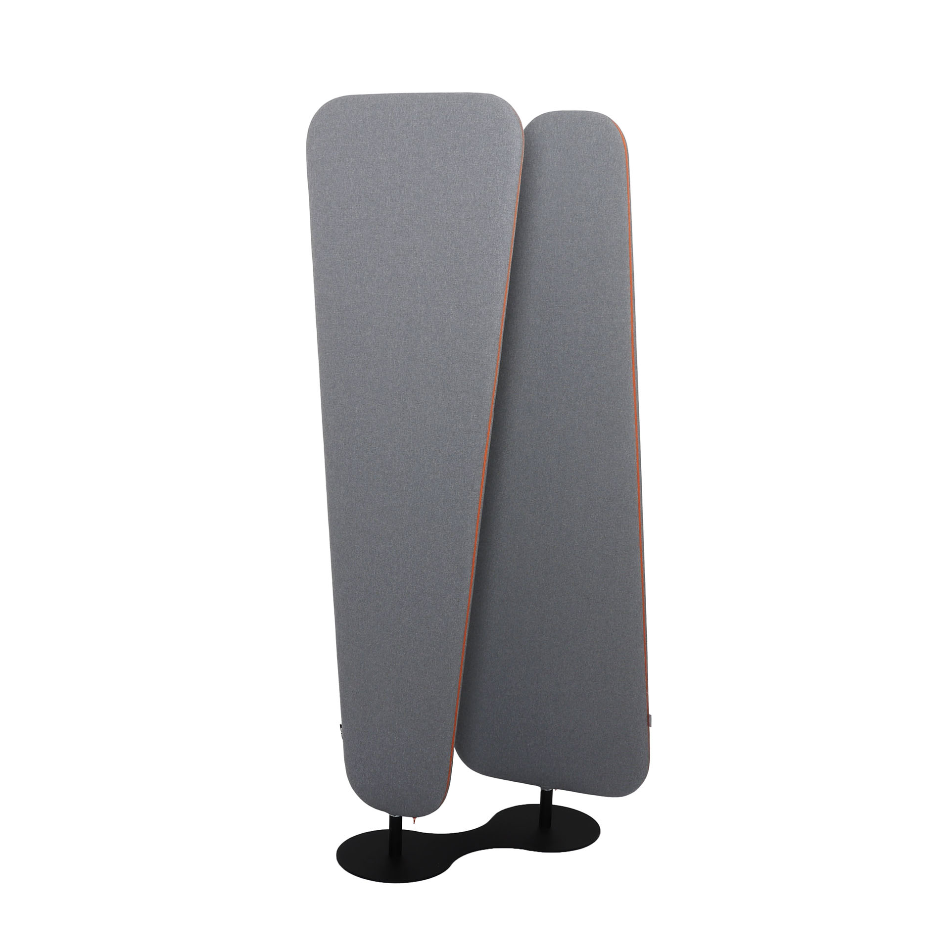 Lugn Duo 360 drehbare akustische Raumteiler, trapezförmig