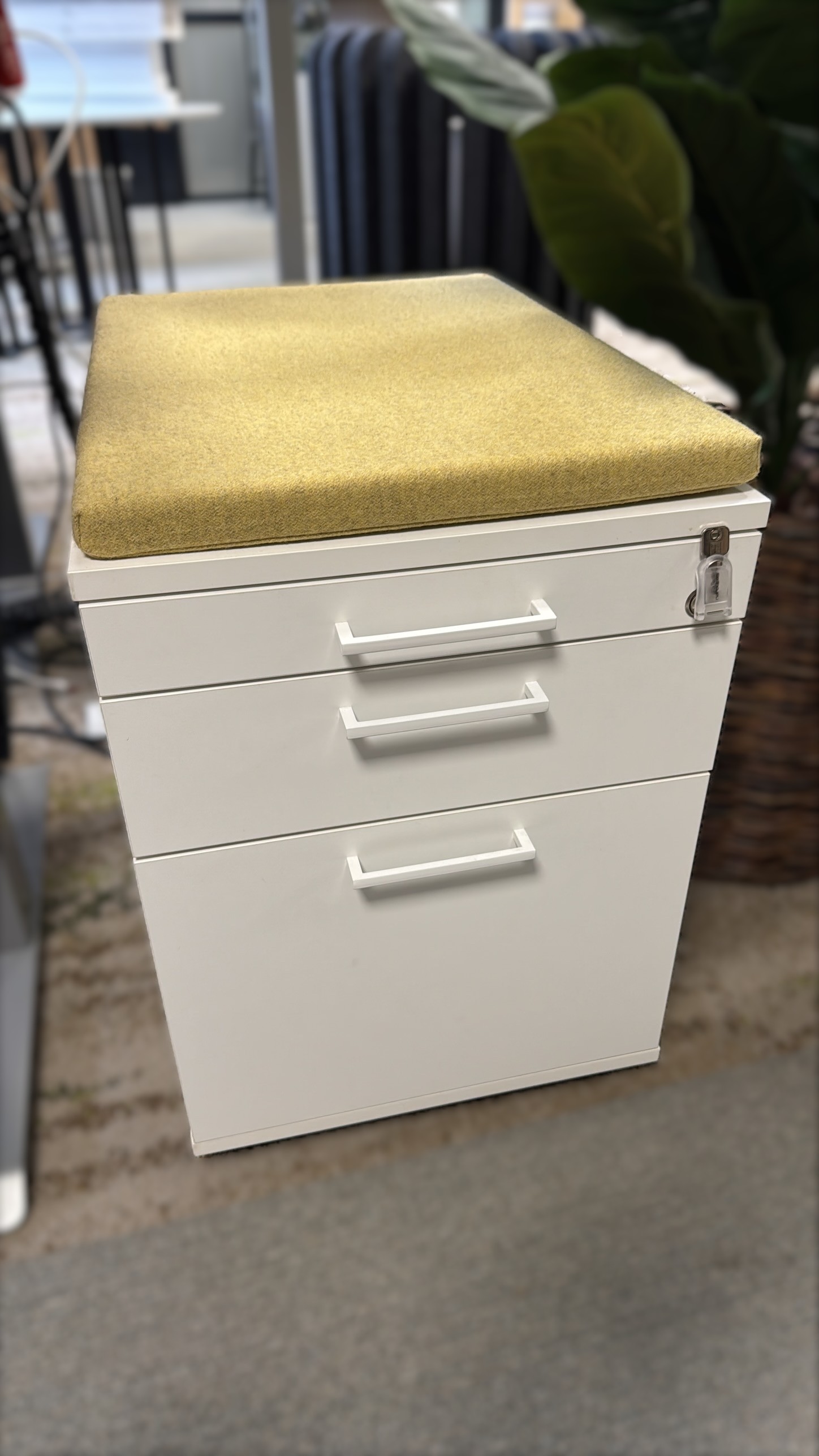 Optima Rollcontainer mit 3 Schubladen